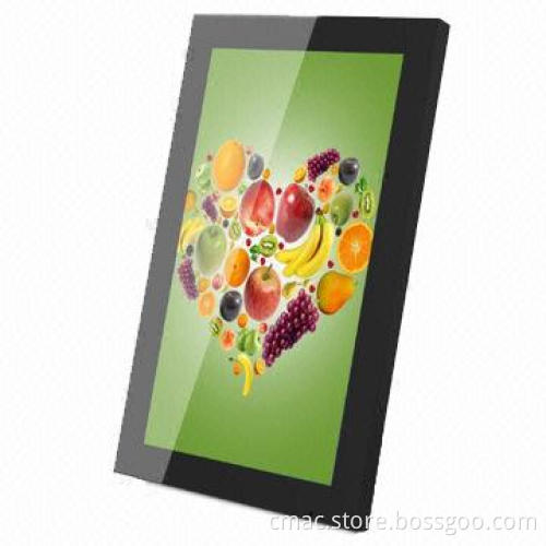 21.5-inch Touch Monitor Display, Industrial Metal Casing and Tempered Glass Front Frame